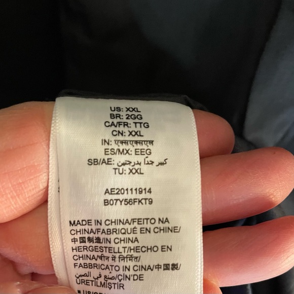 Amazon Essentials Navy Blue Raincoat Size XXL - Picture 4 of 9